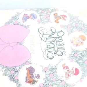 1994 1st Ed. Precious Moments IN MINIATURE 28 Patterns Plastic Canvas Stitch